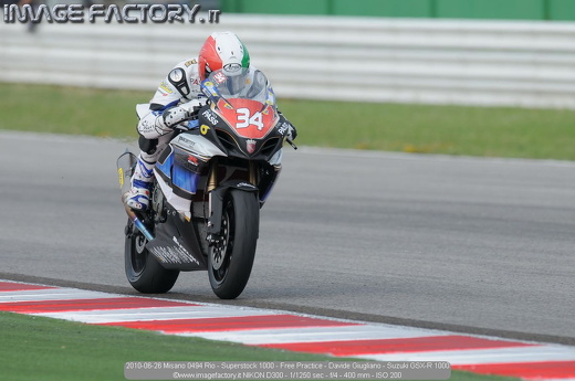 2010-06-26 Misano 0494 Rio - Superstock 1000 - Free Practice - Davide Giugliano - Suzuki GSX-R 1000